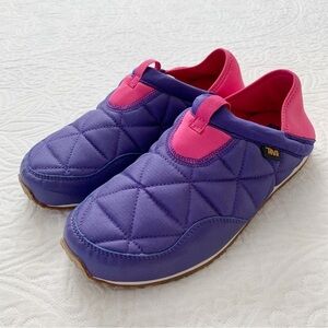 Teva Kids' Ember Moc Slip On Slipper Shoes,‎ Ultraviolet